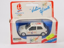 Solido 9021 Renault Clio Albertville Vive le Sport jamais joué en boite 1:43