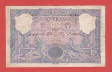 (Ref: U.143) BILLET 100 FRANCS BLEU ET ROSE 27/09/1893  (TB+)  DATE TRÈS RARE 