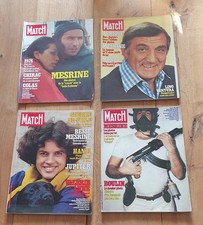 Lot de 4 Paris Match Jacques