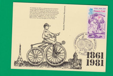CYCLISME carte souvenir