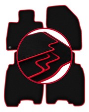 Tapis de sol en Velours noir