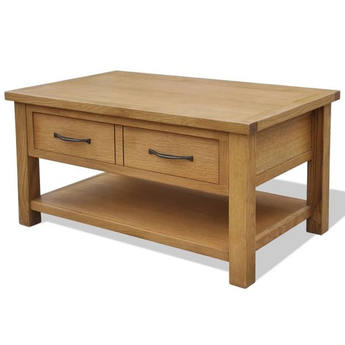 Chêne table basse pour salon - chêne,
