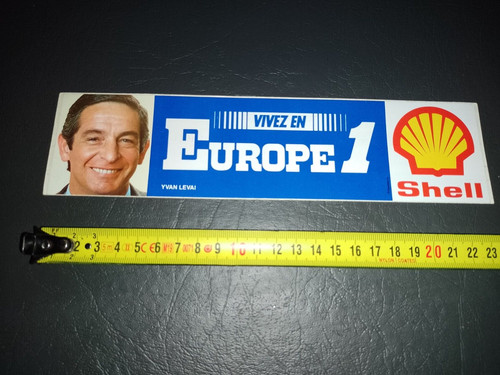 Autocollant europe radio - autocollant,