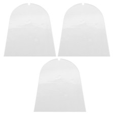  Lot de 3 sacs de présentation transparents pour petites poupées, boîtes de