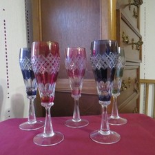 5 flutes a champagne en