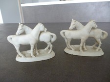 lot de 2 couples chevaux en