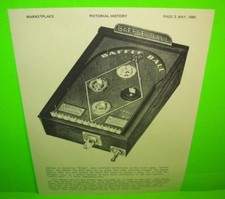Pinball machine print - print, ad