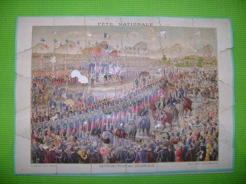 Jouet ancien puzzle - puzzle, en