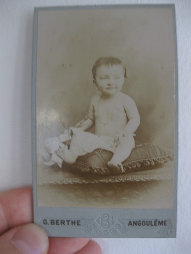 Photographie ancienne bébé