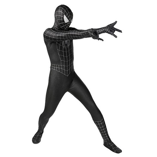 Black raimi spider bodysuit - black,