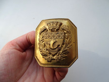 Boucle ceinturon laiton garde