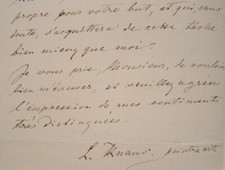 Le peintre allemand Ludwig Knaus refuse une illustration.