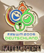 Pin's COUPE DU MONDE 2006 ALLEMAGNE FIFA MÜNCHEN (Munich) Signé Trofé-Eder #4/15
