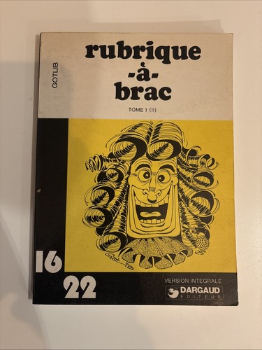 Rubrique brac tome 1 - rubrique,