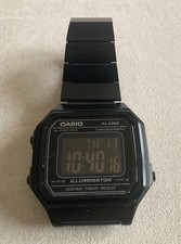 Montre casio illuminator black