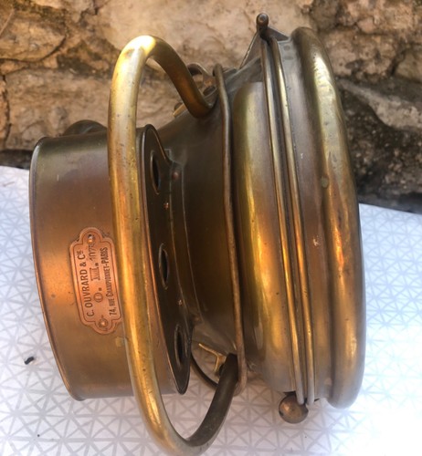 Lampe ancienne train bateau - ancienne, ou
