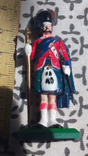 Soldat Figurine PLOMB Highlanders William Grant & sons Ecosse Kilt