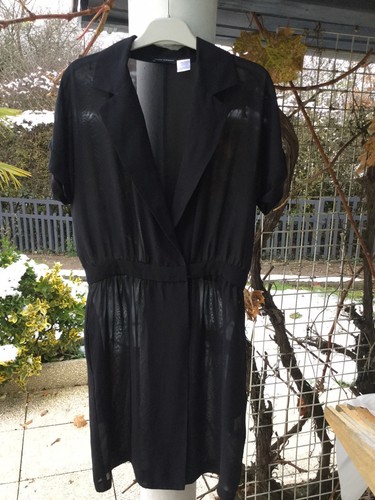 Robe noire laura clément - laura,