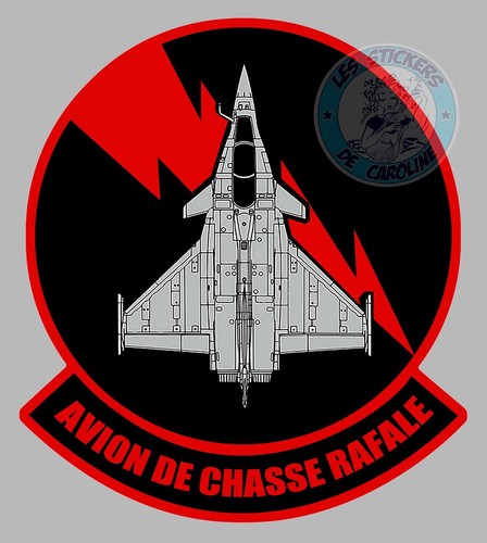 Sticker escadron chasse - de,
