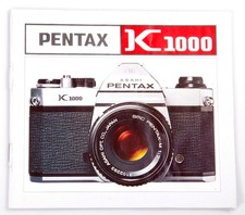MODE D'EMPLOI PENTAX K1000 -
