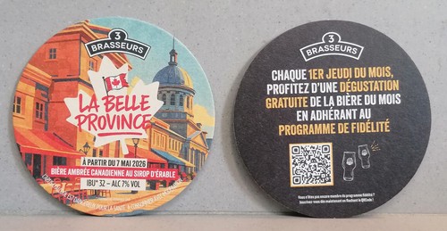 Sous bock bière brasseurs - bock,