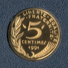 TOP RARE MONNAIE DE 5 CENTIMES