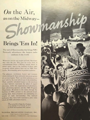Nbc radio showmanship - nbc,