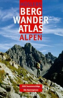Hüslers bergwanderatlas alpen - hüslers,