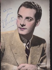 Georges GUETARY PHOTOGRAPHIE sur CARTE 15*10 avec AUTOGRAPHE -6-