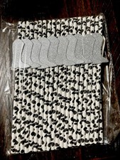 Party Paper Straws Cow Print