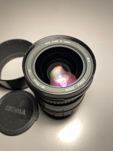Objectif zoom sigma 70mm - sigma, d
