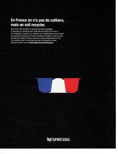 Publicité Advertising 011  2016  les dosettes café Nespresso à recycler