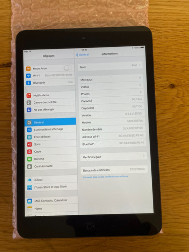 Ipad mini 64go - ipad,