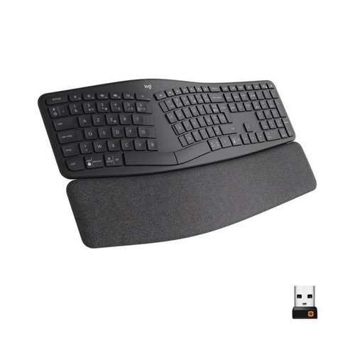 Clavier ergonomique sans fil - -,