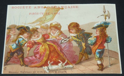 Chromo 1880 1895 biscuits - chromo, de