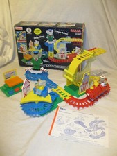 Vintage 90s Ancien PETIT TRAIN ÉLECTRONIQUE BABAR ARTHUR ZÉPHIR POM IDEAL 1993