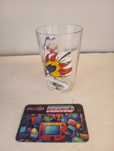 Vintage verre moutarde - verre, à