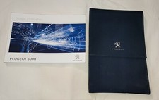 Manuel Notice Utilisation avec Housse Rangement Peugeot 5008 2017 2018 + CADEAU