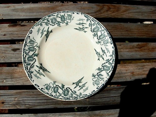 Bel assiette plate ancienne - bel,