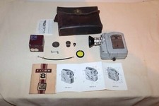 en l'état non testé Caméra de film CAMEX ERCSAM 8 mm vintage 1950 1960