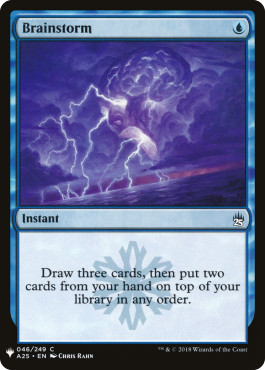 Magic mtg brainstorm - -,