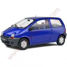 RENAULT TWINGO PHASE 1 BLEU OUTREMER 1993 1/18 VOITURE MINIATURE SOLIDO