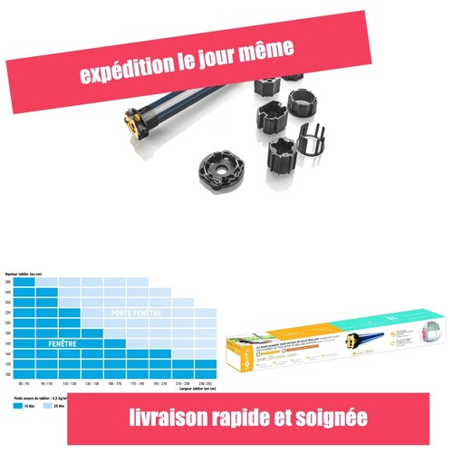 Somfy 1240386 moteur - 1240386, volet