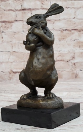 Vienna bronze lapin - bronze, sculpture