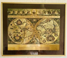 Blaeu wall map - carte du