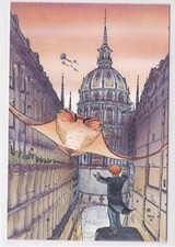 CARTE POSTALE PROMO BD LES EAUX DE MORTELUNE T7 LA GUERRE DES DIEUX GLENAT