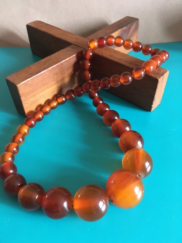 Vintage collier boules - collier,
