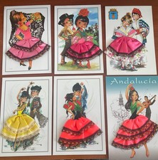 LOT CARTES POSTALES TISSUS