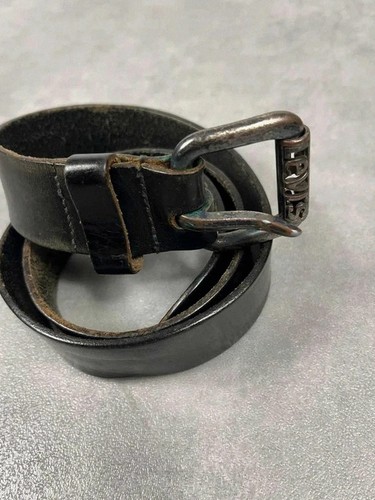 Ceinture cuir noir - , marron