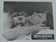DAVID BOWIE & DAVID HEMMINGS PHOTO DE PRESSE ORIGINALE 25x20cm Gigolo 1978 #2